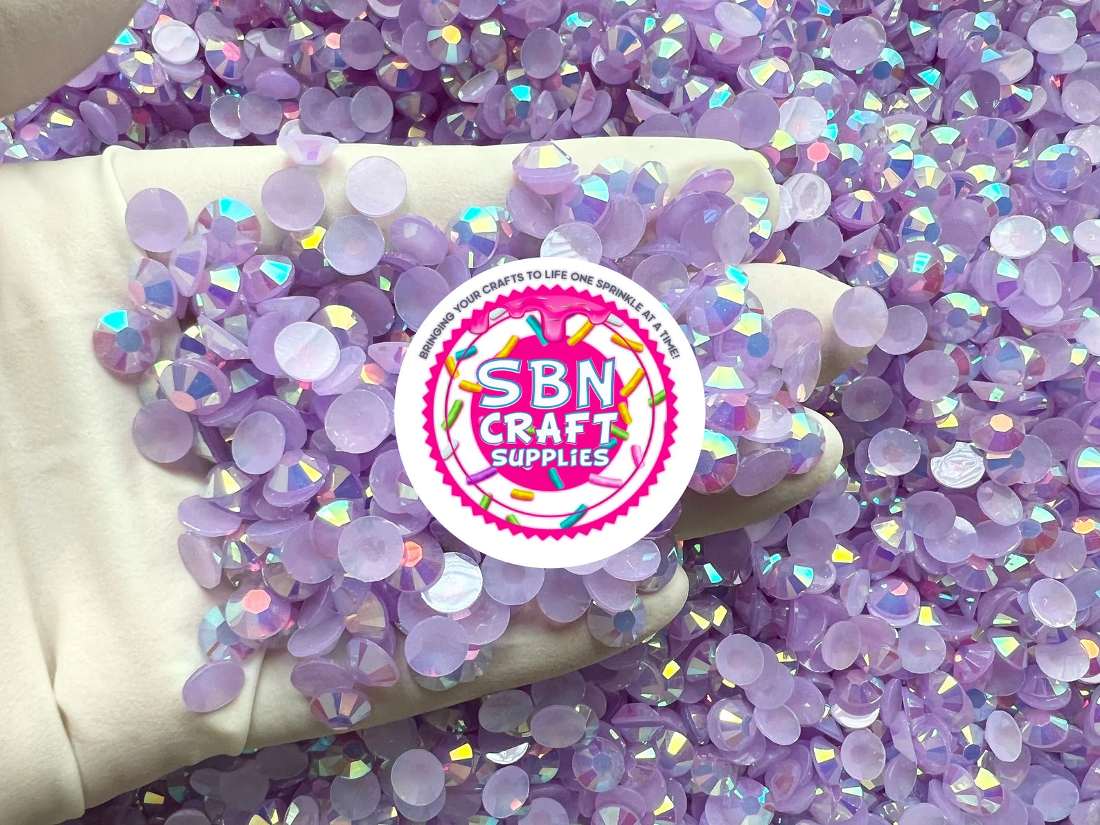 Light Purple Rhinestones AB Flatback – SBN Craft Supplies